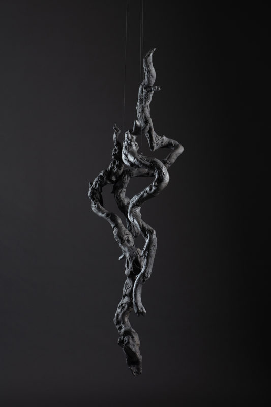 « Intus foras » grès noir, 2018-2019 - Jean-Gabriel Cruz ©Baptiste Coulon